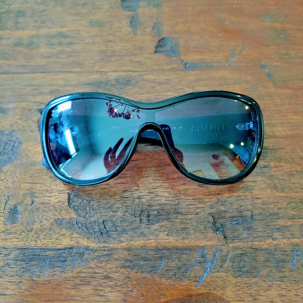 Chanel Tweed Sunglasses 5242 Blue